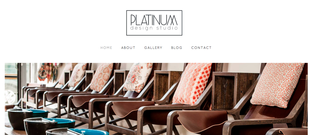 platinum design studio website